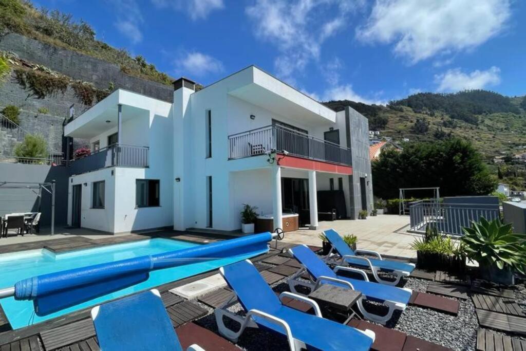 Villa Nunes, Big Holiday House With Private Pool Calheta  Eksteriør bilde