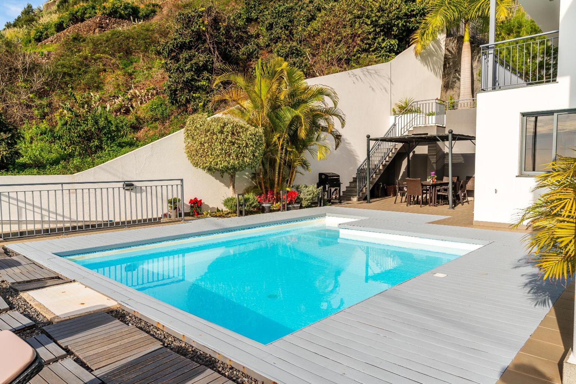 Villa Nunes, Big Holiday House With Private Pool Calheta  Eksteriør bilde